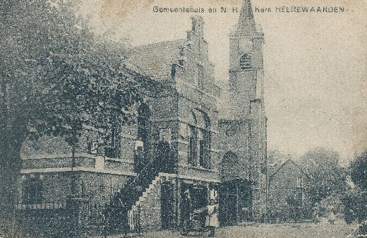 Raadhuis en kerk